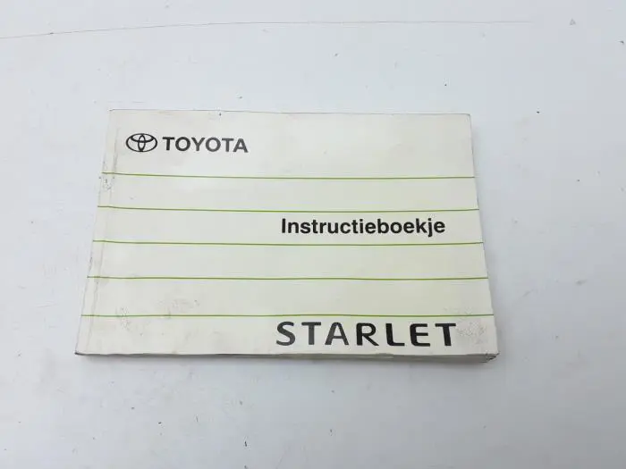 Instruction Booklet Toyota Starlet