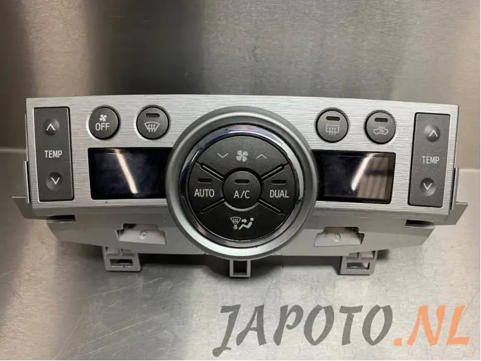 Heater control panel Toyota Verso