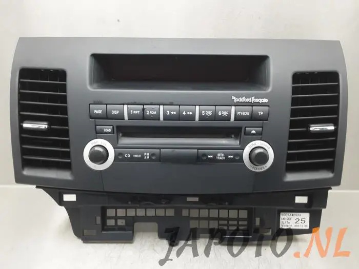 Radio control panel Mitsubishi Lancer