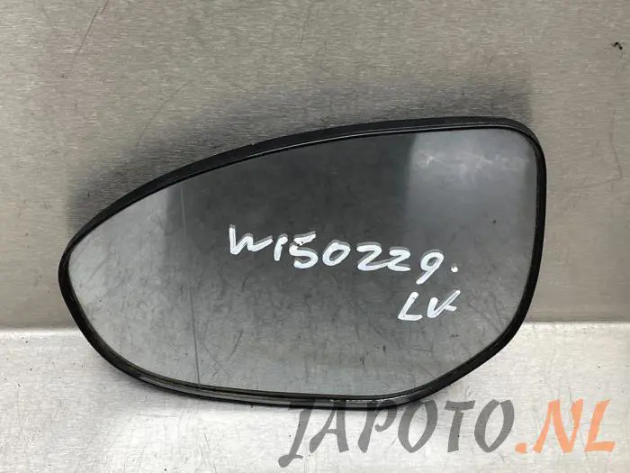 Mirror glass, left Mazda 2.