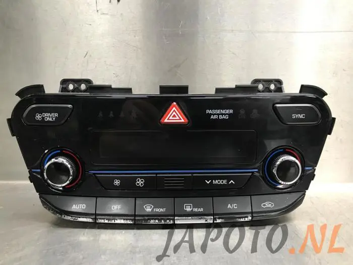 Heater control panel Hyundai Ioniq