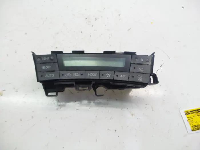Heater control panel Toyota Prius